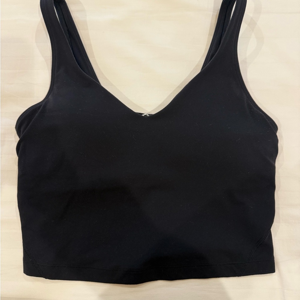NWOT lululemon black align tank